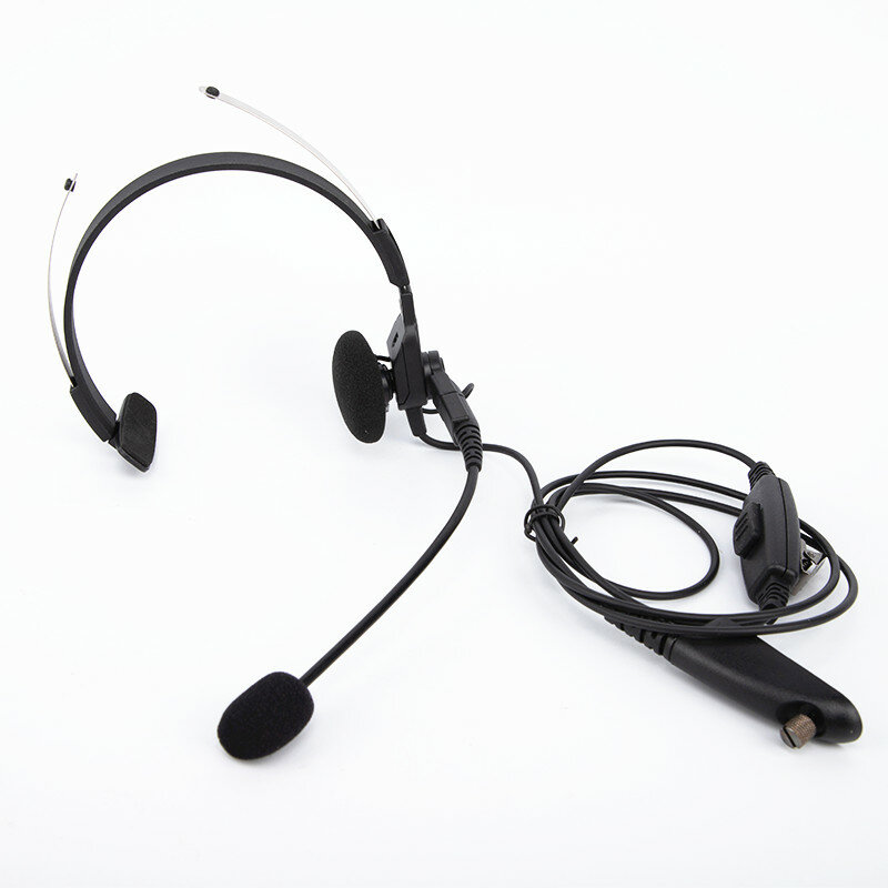 Einseitige CS premium headset Für Motorola zwei weg radio GP328 GP338 GP340 HT750