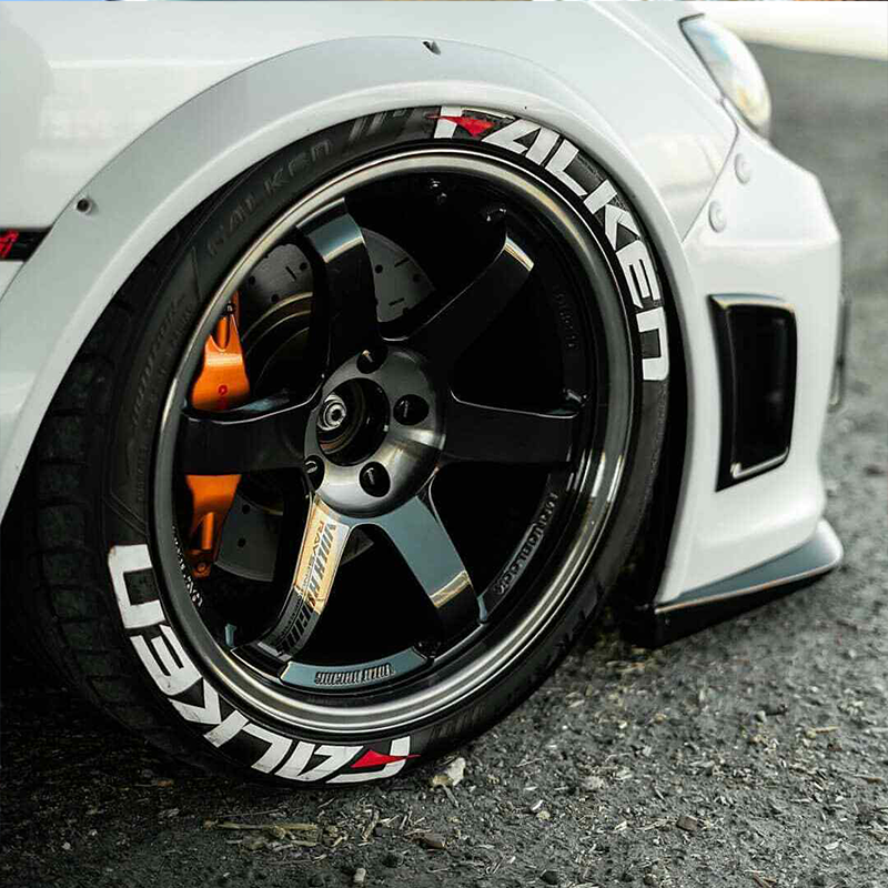 Pegatinas de letras de neumáticos, pegatinas de neumáticos, logotipo de rueda de coche, pegatinas firmes universales personalizadas