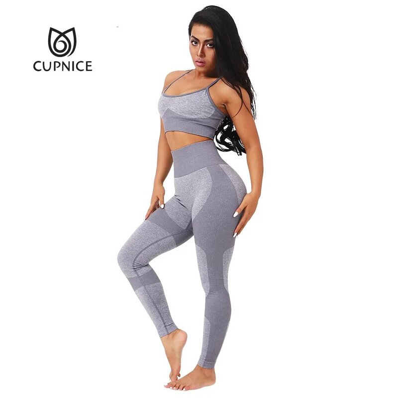 CUPNICE-pantalones de Yoga de punto de rebote alto, pantalones deportivos de Fitness para Realce de sudor corporal, mallas para glúteos, Europa y los Estados Unidos, Ebay