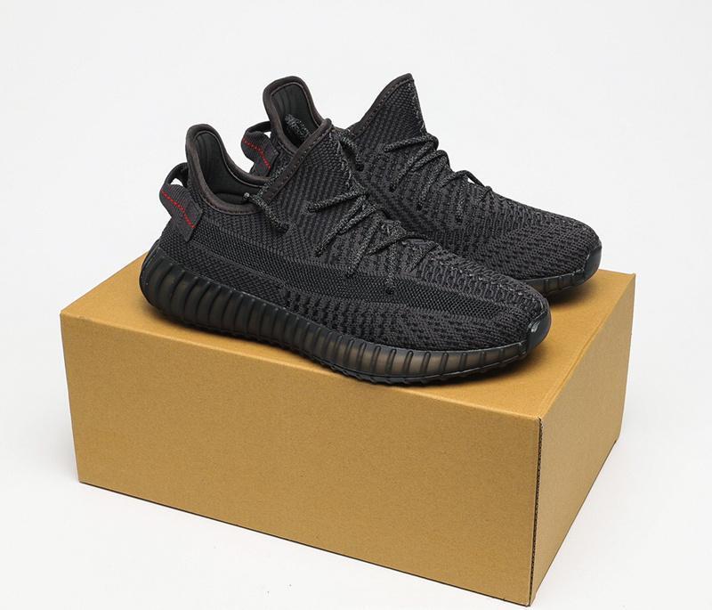 TOP Quality  2021 Kanye 350 V2 Zapatillas Running Shoes Sneaker Cinder Tail Light Desert Sage Black Static Reflective Size 36-47