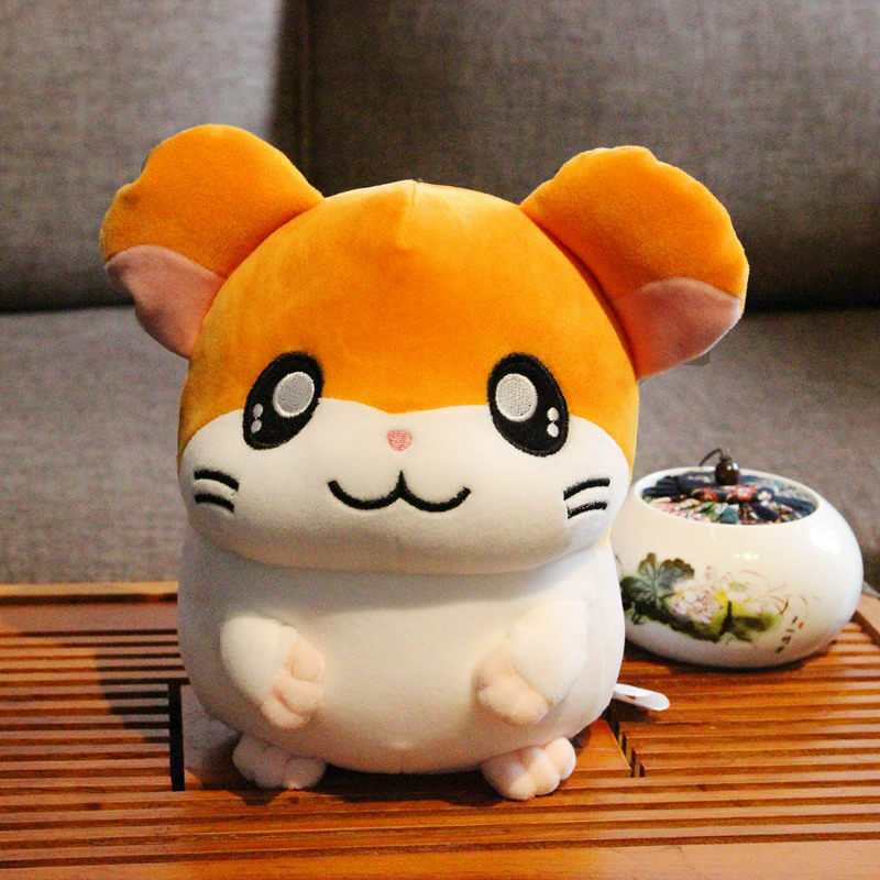 2022 hamtaro brinquedo de pelúcia super macio japão anime hamster recheado boneca brinquedos para crianças dos desenhos animados figura brinquedos para crianças presente aniversário