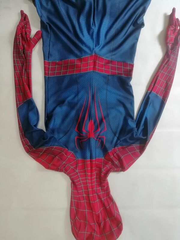 El increíble disfraz de Halloween TASM2 Zentai, traje de Cosplay con estampado 3D, Body para Halloween