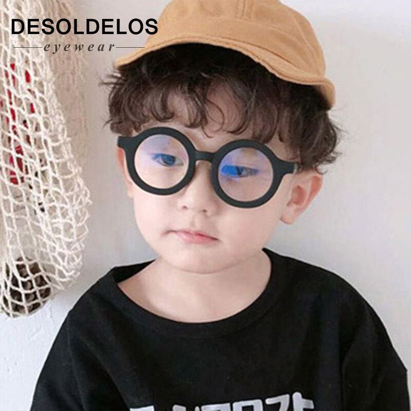 Модные детские солнцезащитные очки в круглой оправе, солнцезащитные очки для мальчиков и девочек, детские очки UV400, оттенки, Oculos Gafas De Sol