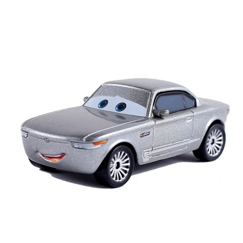 Disney Pixar Cars 3 Cars 2 New saetta McQueen Jackson Storm Smokey modellino in metallo modello di auto giocattolo per regalo di natale per bambini