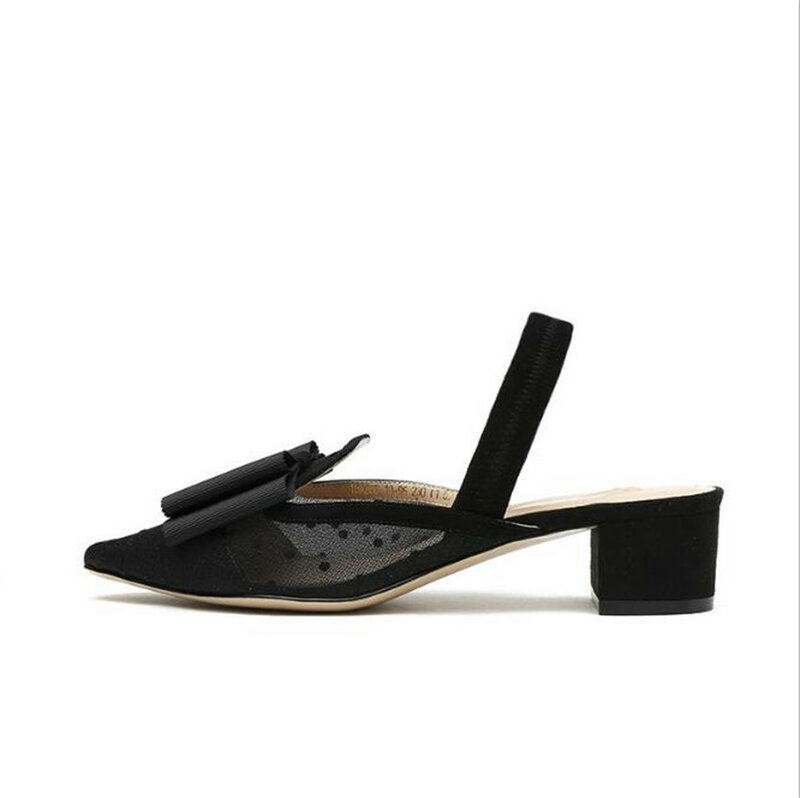 YEELOCA 2020 summer a001 Female coarse  leather bandage shoes high heel KZ0562
