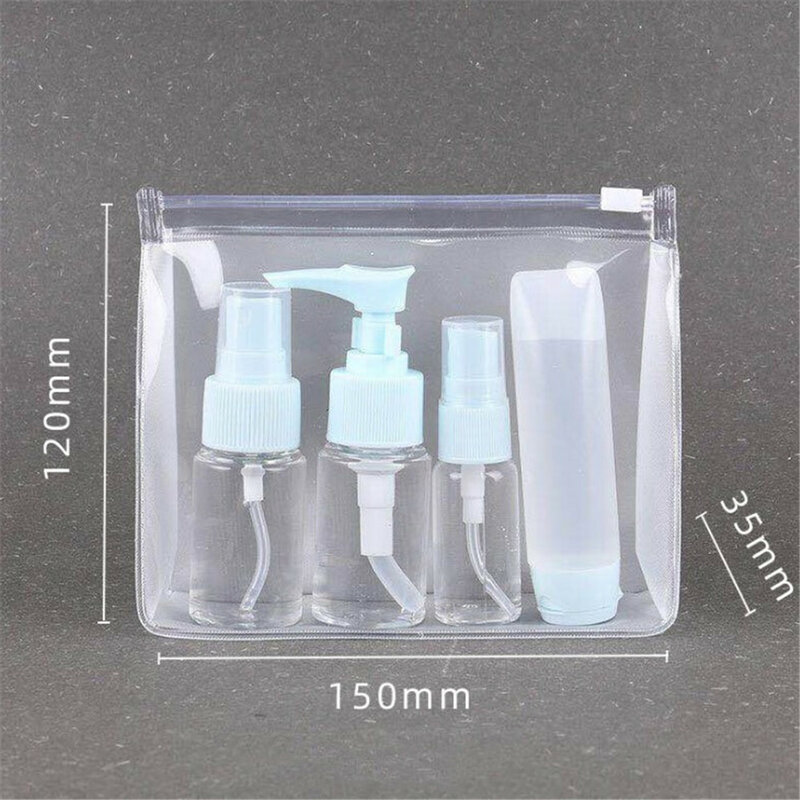 Transparent Mini Makeup Toiletry Storage Bag Zipper Clear Makeup Holder Storage Bag Pvc Small Pouch Cosmetic Organizer Case