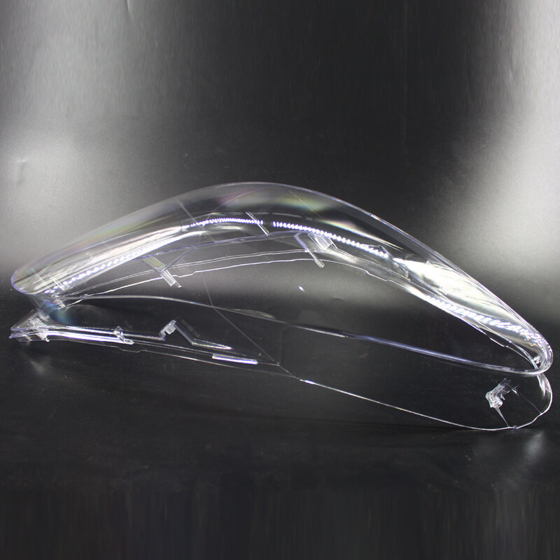 車のフロントヘッドライトレンズカバーbmw 5シリーズF10 F18 528i 530i 535i 2010-2017ガラスの自動シェルヘッドランプシェード透明