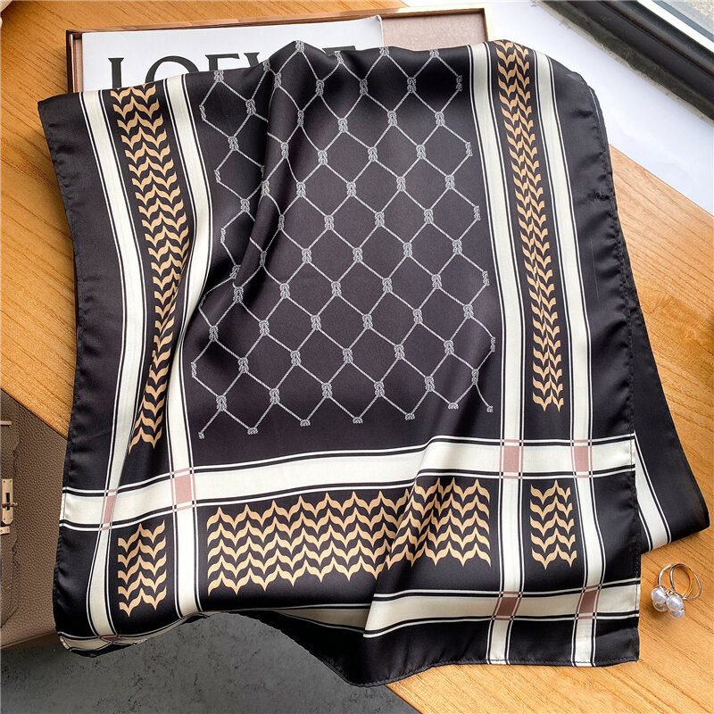 Женский дизайнерский шейный платок, 160x40 см