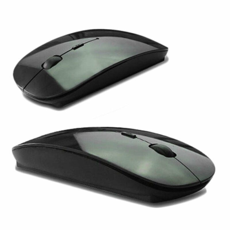 High Quality Noise-Free 2.4G Wireless Mouse 1600 DPI USB Optical Computer Mouse 2.4G Receiver Ultra-Thin Mouse For PC Laptop