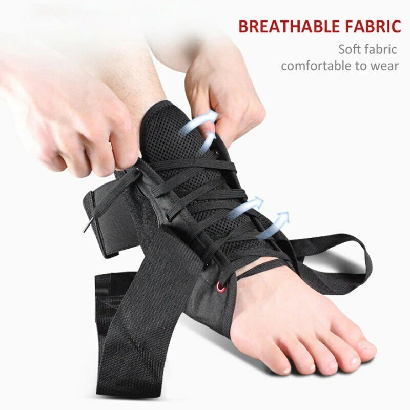 1pc Unisex Ankle Support Breathable Adjustable Anti-slip Foot Heel Cover Protective Wrap Fitness Sports Protector