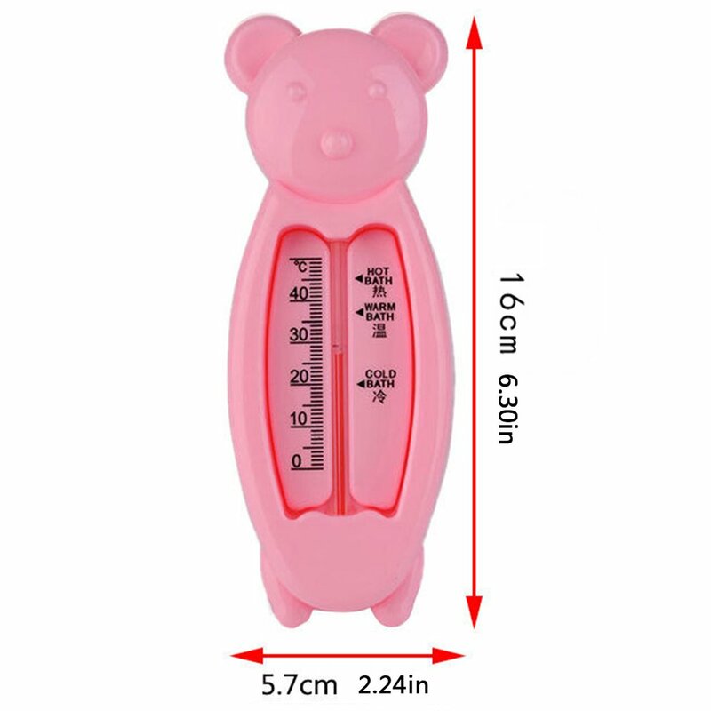 SeniorMar-UK Thermomètres à Eau pour bébé Jouet Forme d'ours Intelligent Jouets de Bain pour bébé pour Enfants Enfants thermomètres de Bain à température précise