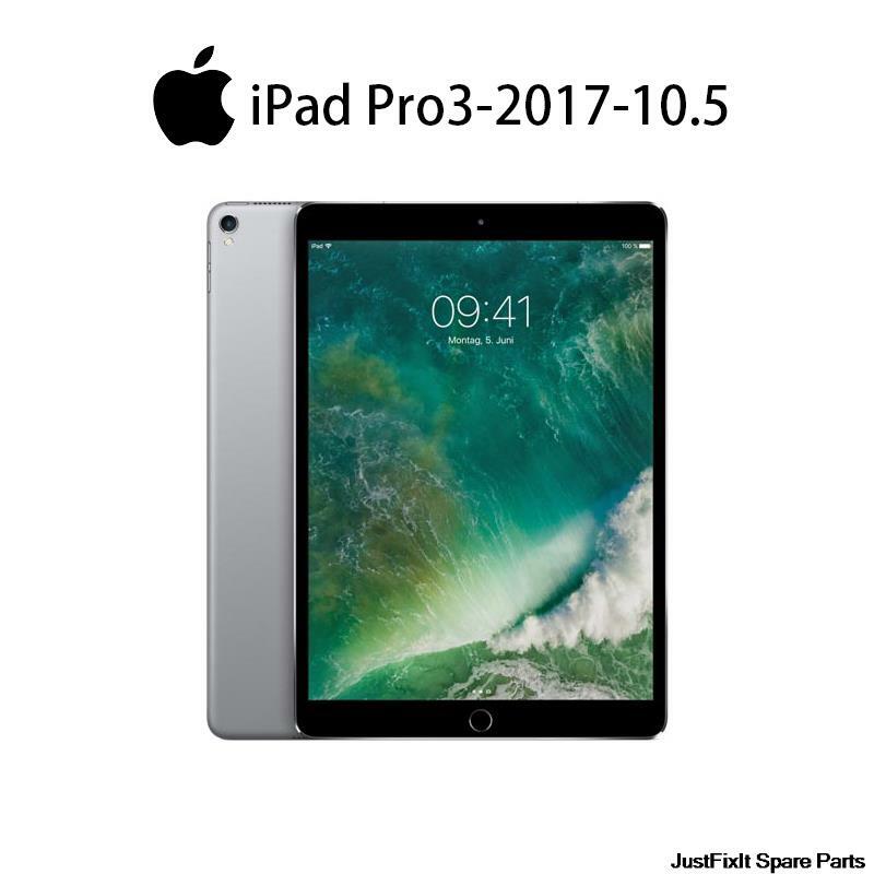Apple-ipad pro 2017, recondicionamento original, 10.5 polegadas, versão wi-fi, preto e branco, cerca de 80%, desbloqueio