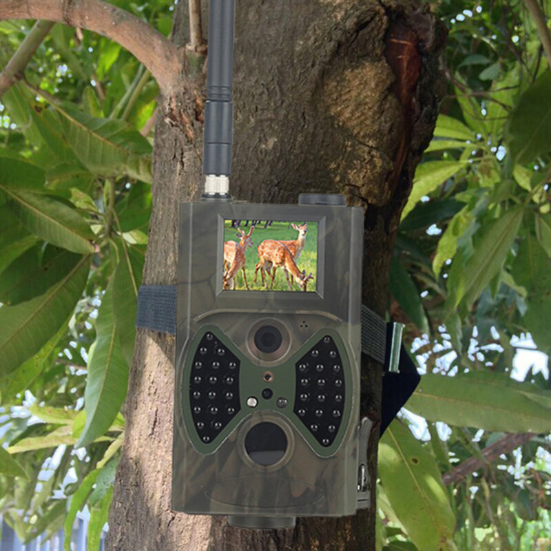 PROKER – caméra de chasse et de suivi des sentiers HC300M, vidéo de nuit, 12mp HC-300M P, Full HD, MMS GPRS, scout, nouveau, 1080
