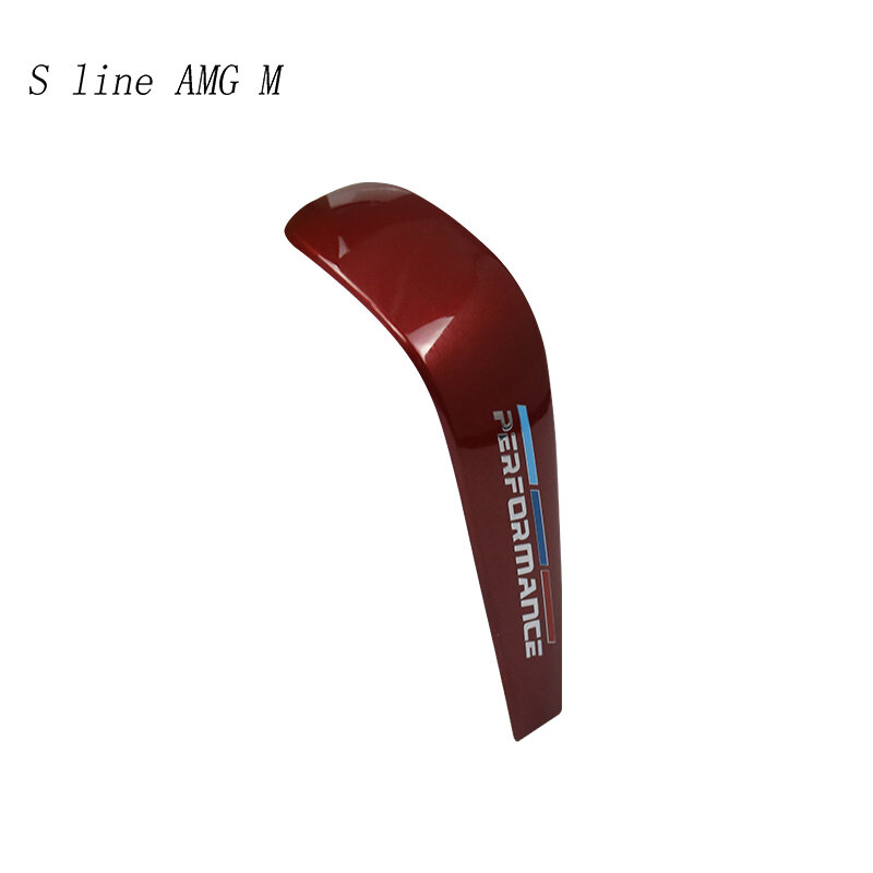 ABS Car Gear Shift Cover Sticker Trim per M Performance accessori interni Auto per BMW 1 serie 3 E87 E90 E92 E93 Car Styling