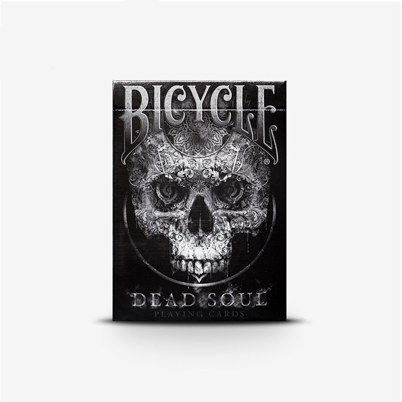 1 шт. велосипедные игральные карты Dead Soul черного цвета стандартный размер покерная коллекция