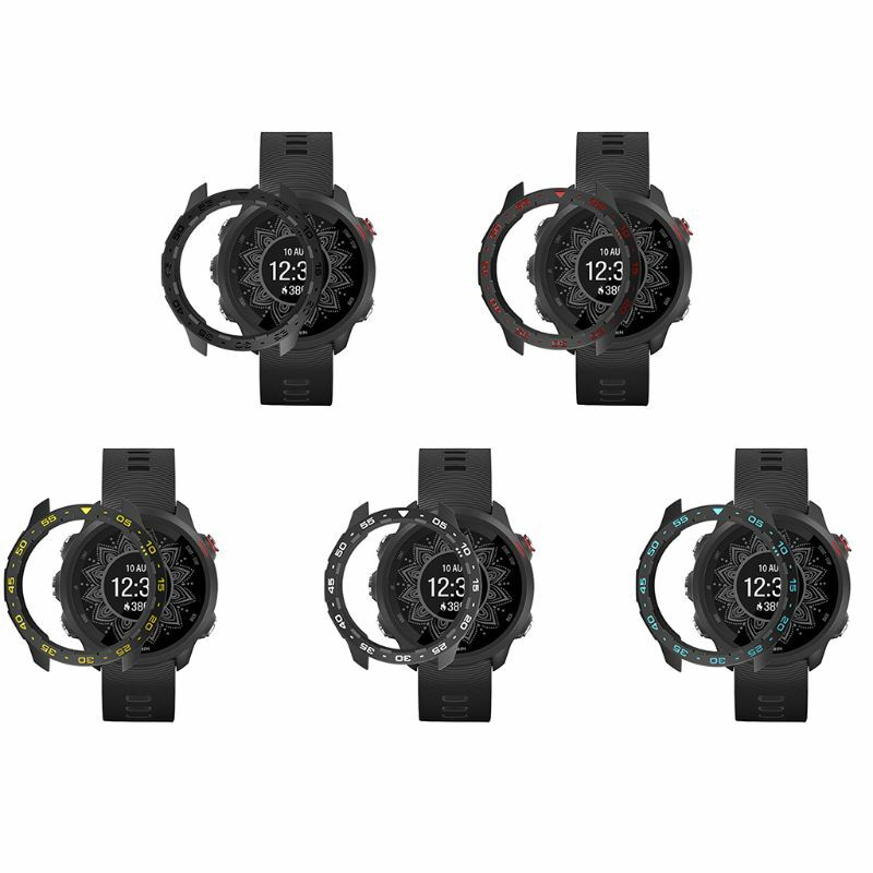 Funda protectora de TPU para reloj, parachoques para Garmin Forerunner 245M/245 Watch R9CB