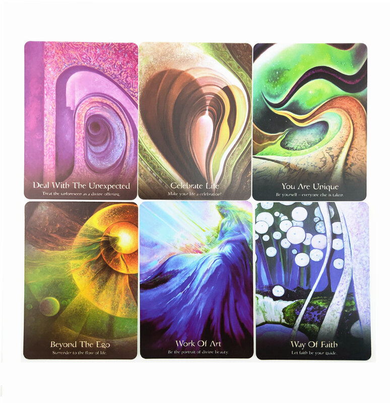 2020 Mystical  Dream Oracle Cards / The Spirit Messages / Sufi Wisdom Oracle / Angels of Light Cards Tarot Board Game