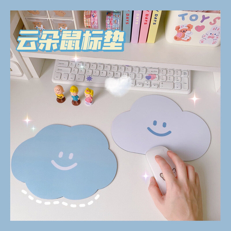 Alfombrilla de ratón de canguro de dibujos animados Kawaii, Protector de goma para teclado, Mini alfombrilla antideslizante para escritorio de oficina