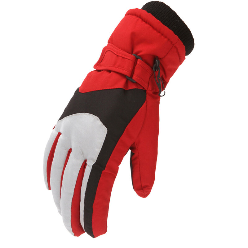Зимние перчатки для детей, ветрозащитные варежки для мальчиков и девочек, велосипедные уличные спортивные теплые перчатки для отдыха на от...