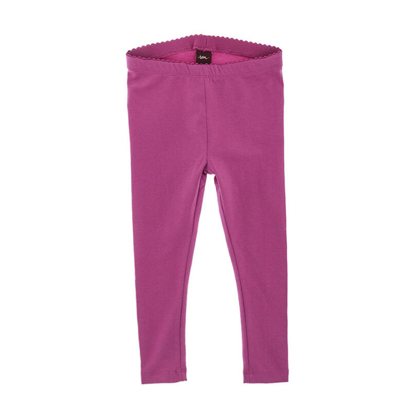 BBD – pantalon crayon en coton pour filles, couleur unie, taille élastique, Leggings longs, vêtements pour nourrissons de 0 à 4 ans, haute qualité