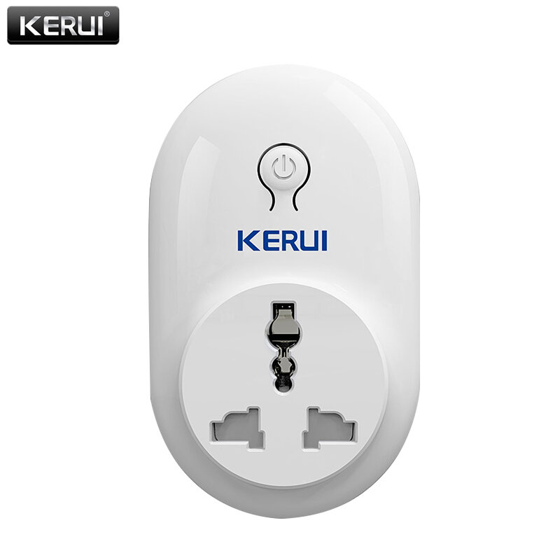 KERUI Smart Socket Digital Radio Frequency Technology Stable Performance Protect Electronic Equipment Wireless Signal Connection