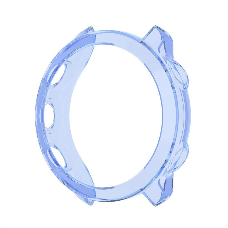 Capa protetora para garmin forerunner 55 /158, estrutura protetora de relógio inteligente macio cristal transparente tpu para garmin forerunner 158