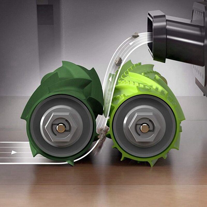 เหมาะสำหรับ IRobot Roomba Sweeping อุปกรณ์หุ่นยนต์ I7 E5 E6 I3อุปกรณ์เสริม5คู่หลักแปรง