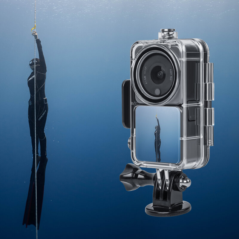 Étui de plongée étanche 45m pour caméra DJI Action 2, coque sous-marine avec boîtier et accessoires