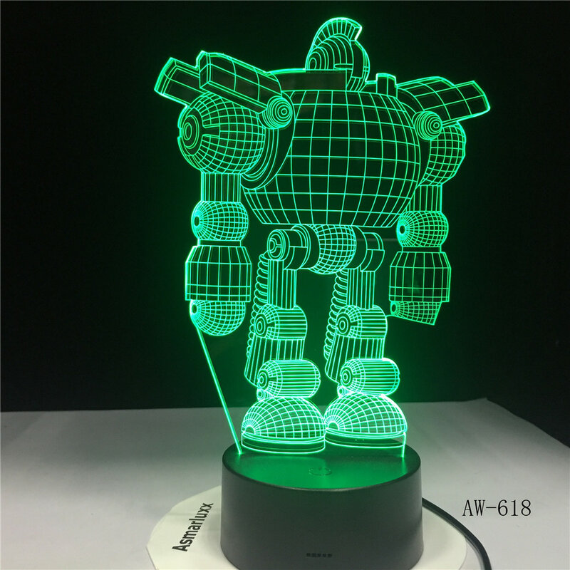 Lâmpada de led elétrica com ilusão 3d, led 7 cores mudança de usb sensor de toque, mesa, lâmpada noturna de amigos presente