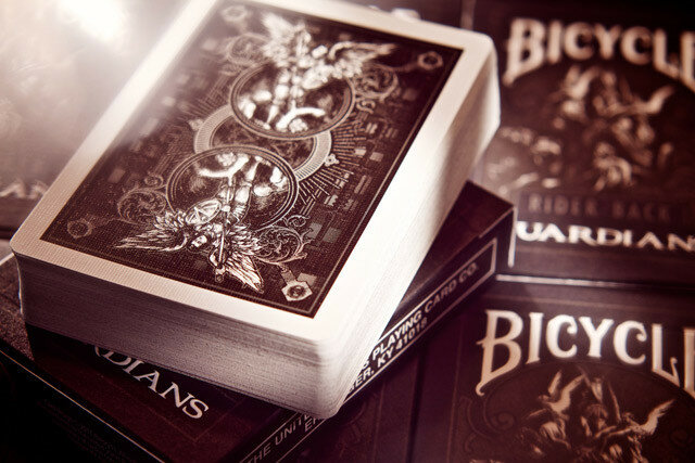 Baralho teore11 cartas de bicicleta, guardiões, baralho de bicicleta, regular, mágica, adereços de mágica