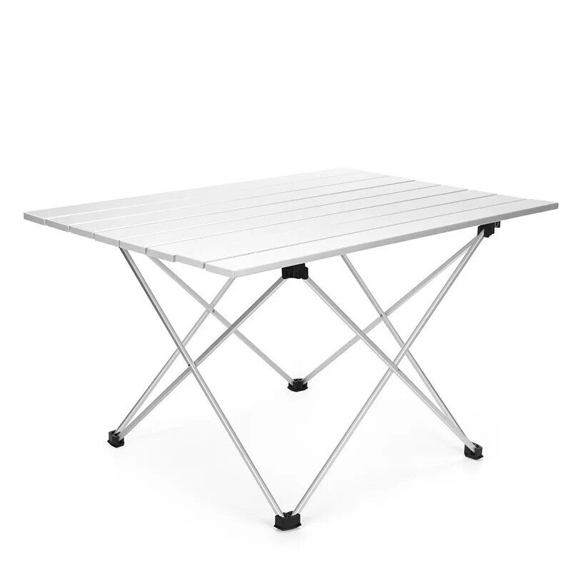 야외 알루미늄 합금 접이식 테이블, 캠핑 피크닉 바베큐 테이블 휴대용 식탁