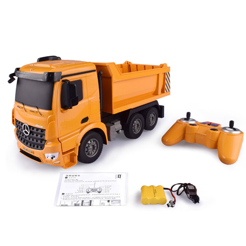 Rc Truck 1:26 Afstandsbediening Dump Truck 2.4G Techniek Auto Container Voertuig Radio Control Tip Vrachtwagen Auto Lift Auto speelgoed Voor Kid