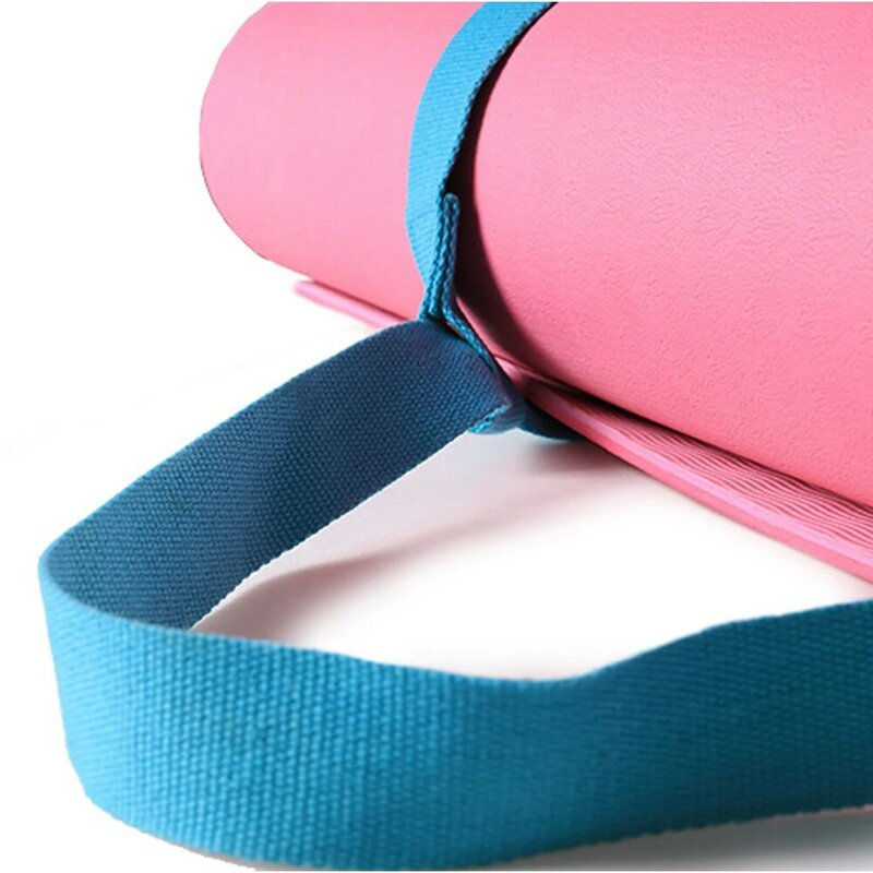 Ремень для коврика для йоги, регулируемый спортивный эластичный ремень для переноски, для занятий спортом, фитнесом