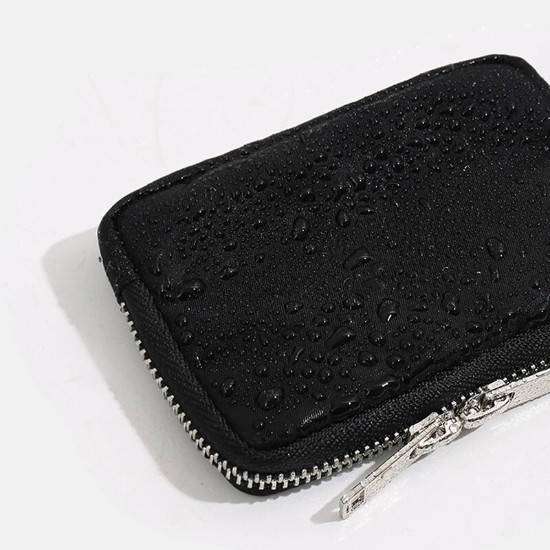 محفظة قصيرة عادية للرجال 2021 المرأة حقيبة صغيرة النايلون الذكور محفظة المرأة المحفظة حامل بطاقة محفظة للعملة Portfel Damski