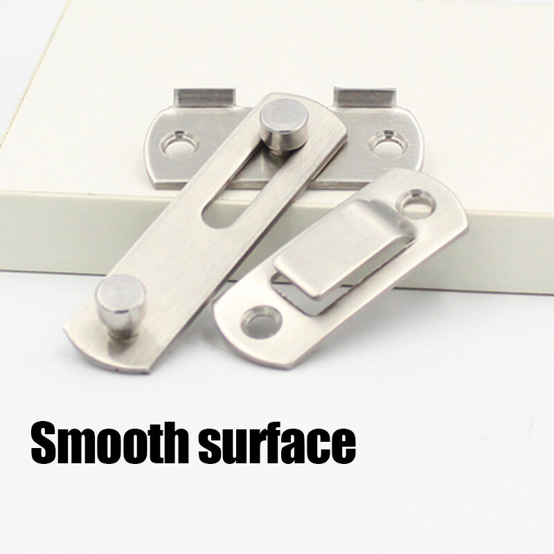 Door Hasp Latch Anti Theft Lock Door Chain Stainless Steel Safety Door Gate Latches For Home MYDING