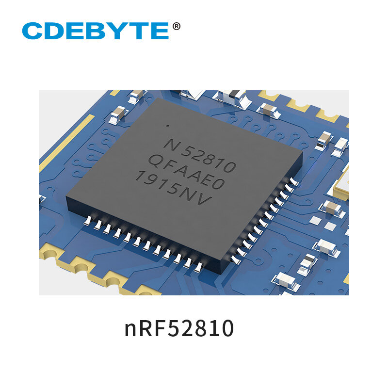 Trasmettitore e ricevitore ceramici dell'antenna di IBeacon di UART E104-BT5010A del ricetrasmettitore di IoT del modulo di Bluetooth di 2.4GHz nRF52810 BLE5.0