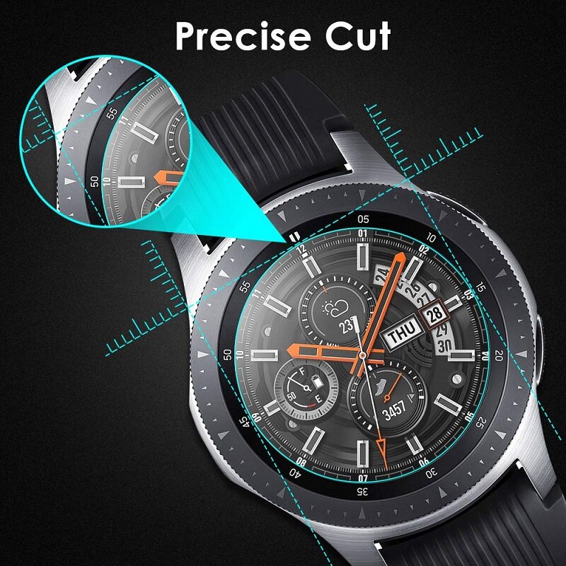 Protecteur d'écran pour Huawei Watch GT2, Protection complète en verre trempé 9H, Film HD résistant aux rayures, 46mm 42mm