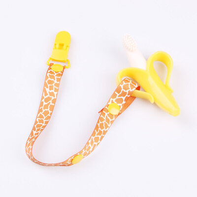 Clip ajustable para chupete de bebé, cinta de cadena, soporte para muñeco, pinza para chupete, correa, soporte para pezones para alimentación infantil