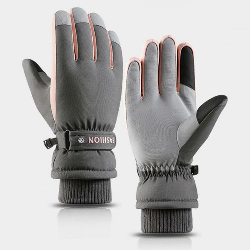Wear-resistant Portable Touch-Screen  Full Finger Winter Gloves Hand Protect Cover