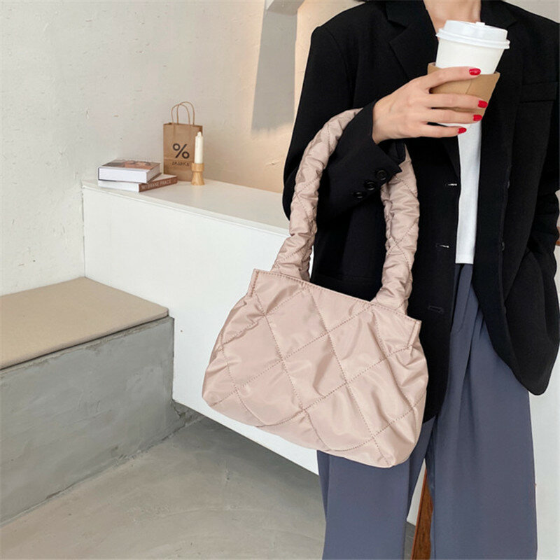 TOYOOSKY Winter Trend Silk Soft Warm Shoulder Bags For Women 2020 Simple Large Handbags Women's Travel Branded Trending Hand Bag