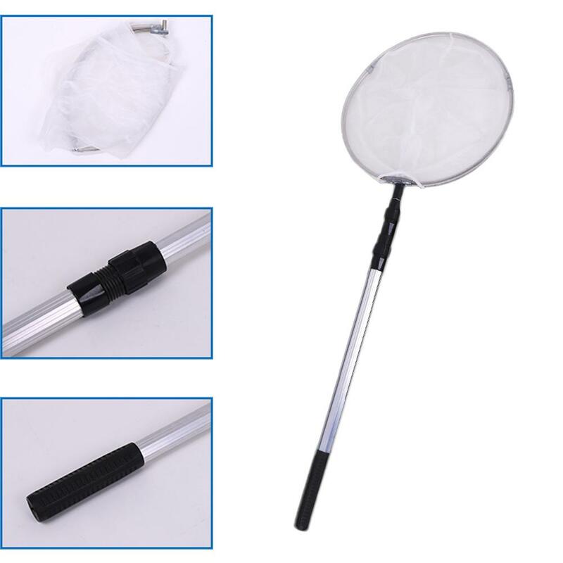 Extendable Fishing Butterfly Insect Nylon Net Adjustable Telescopic Handle Insect Net Retractable Insect Net