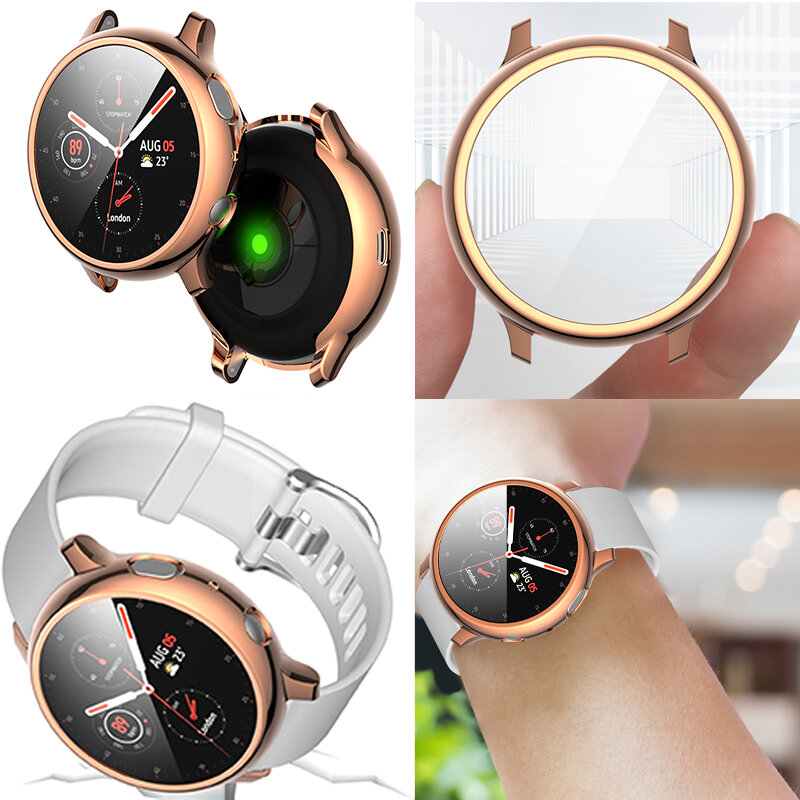 Newest Ultra-thin Protective HD Film for Samsung Galaxy Watch 42mm 46mm 3D Round Edge Screen Protector Protective Glass Films