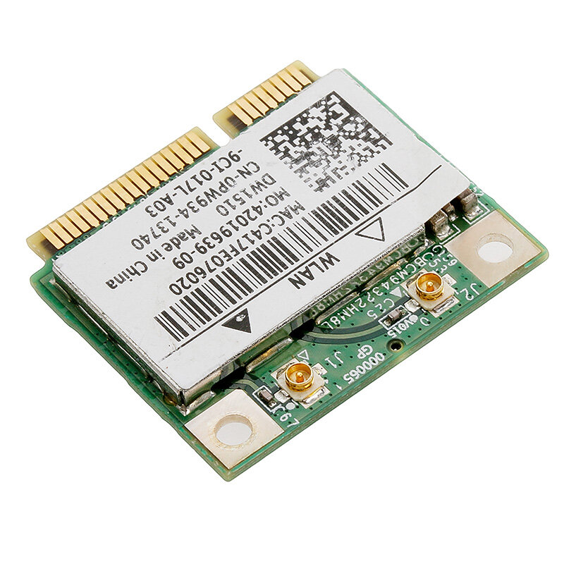 Mini PCI-E BCM94322HM8L DW1510 Dual Band 300M Drahtlose Karte Für DELL E4200 E5500