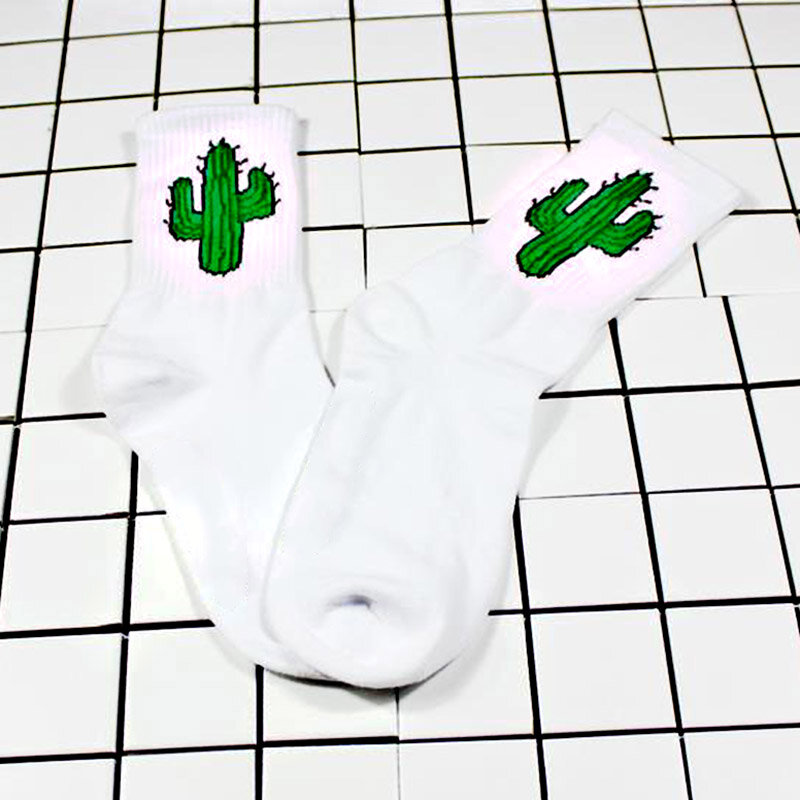 1 Pair Sale 9 Patterns Funny Women Ball Fire Dinosaur Print Creative Lovers Socks cute kawaii patterned harajuku socks calzette