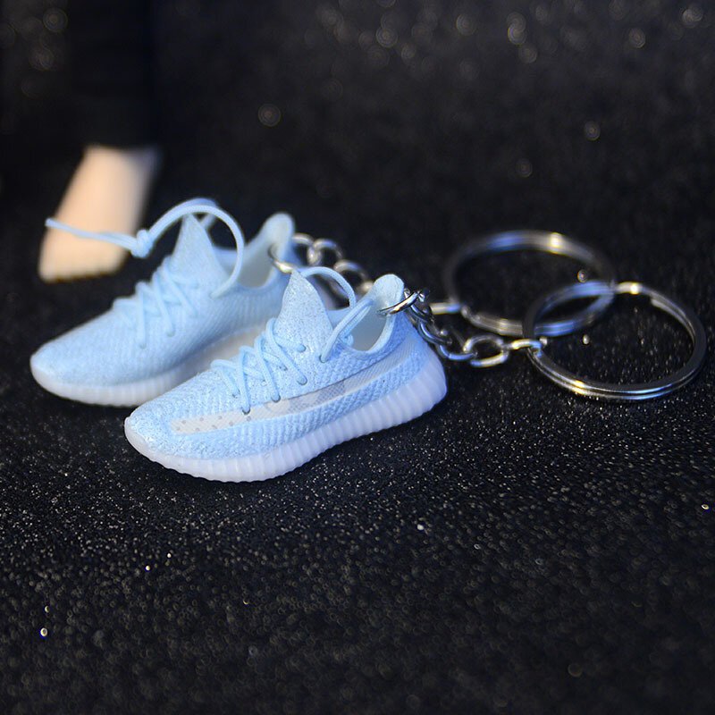 3D Mini Yeezye Sneaker brelok buty Model plecak wisiorek dla chłopaka urodziny prezent na imprezę buty wysokiej jakości brelok Hot