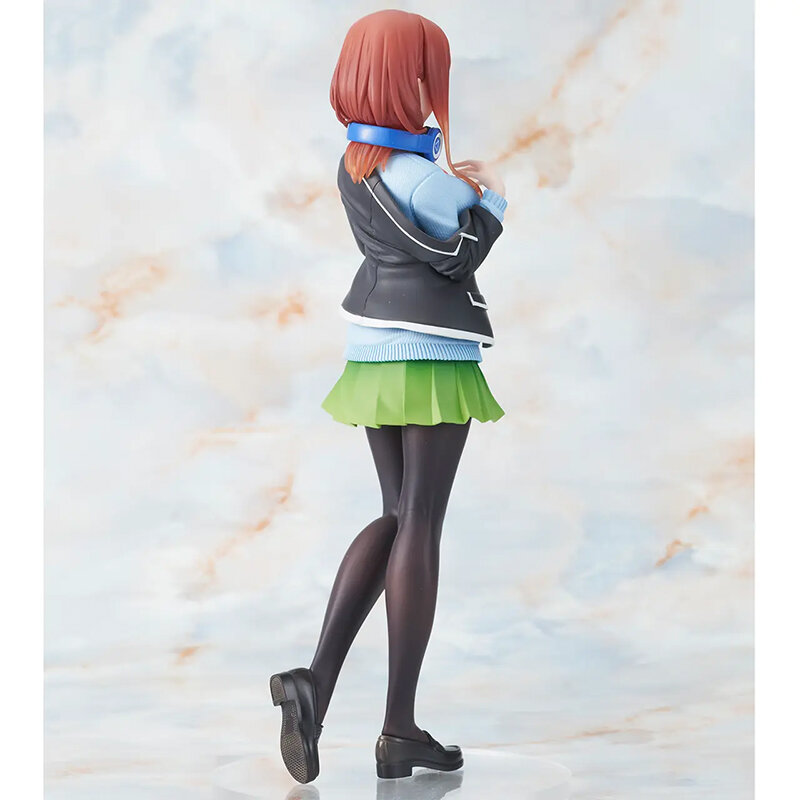 Pre-vendita The baguessential quintu"nakano Miku Uniform Version figure Anime modello in Pvc Cartoon Toy modello da collezione giocattoli
