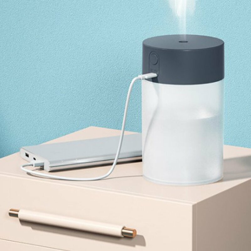 Nawilżacz 260ml o dużej pojemności zapachowy dyfuzor ultradźwiękowy oczyszczacz Atomizer kolorowy kubek z LED Light Mist Maker