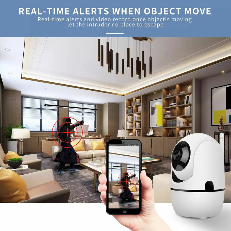 YCC365 PLUS inteligentna kamera monitorująca wideo 1080P kamera IP w chmurze automatyczna sieć śledząca bezprzewodowa kamera WiFi CCTV baby