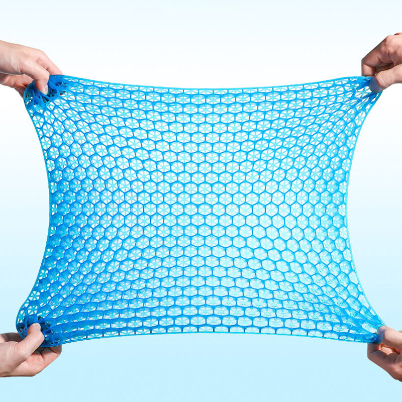 Oversized Elastic Padded Gel, Gel Cushion For Sitting Honeycomb Cushion For Car Or Sofa, Cervical Care Pad For