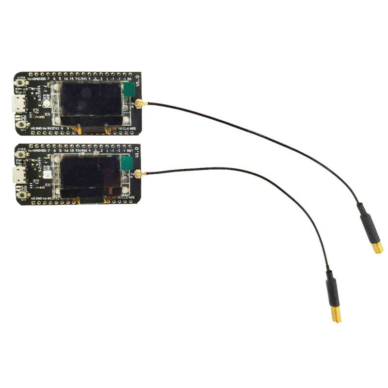 CubeCell – nœud GPS LoRa ASR6502, 433-510MHZ/868-915MHZ /LoRaWAN, applications pour arduino avec antenne, 2 pièces